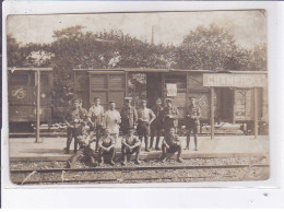 CHAMPIGNY: Militaire, Gare - état - Champigny Sur Marne