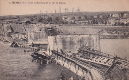 KO 30-(08) MEZIERES - PONT DU CHEMIN DE FER SUR LA MEUSE - TRAVAUX - Charleville