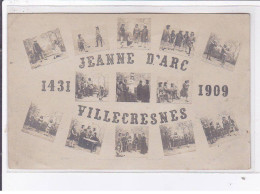 VILLECRESNES: Jeanne D'Arc 1431, 1909, Costumes - Très Bon état - Villecresnes