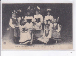 MELLE: Goutte De Lait De Melle, Foire Travestie Du 4 Août 1907 Groupe De Suissesses - Très Bon état - Melle