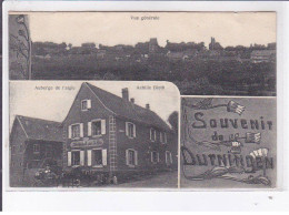 Durningen: Vue Générale, Auberge De L'aigle, Achille Bleth - Très Bon état - Drulingen