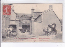 SAINT-GERVAIS-D'AUVERGNE: Hôtel Chassagnette Auto-garage Service Des Trains Voiture à Volonté - Très Bon état - Saint Gervais D'Auvergne