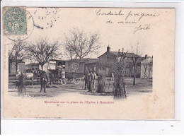 BEAUDENS: Marchand Sur La Place De L'église - Très Bon état - Autres & Non Classés