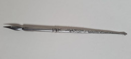 Ancien Porte-plume En Argent. Poinçon Au Sanglier. - Pens