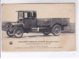 SURESNES: Automobiles Industriels Saurer Camion, Grand Moulins Hygonet - Très Bon état - Sonstige & Ohne Zuordnung