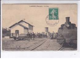 SAINT-ANGEAU: La Gare - Très Bon état - Sonstige & Ohne Zuordnung