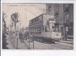 VILLEMOMBLE: Le Départ Du Nogentais, Tramway - état - Villemomble