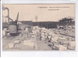 DISSANGIS: Usine Des Carrières De Coutarnoux Le Champ De Taille - Très Bon état - Other & Unclassified