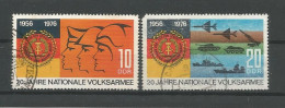 DDR 1976 Volksarmee 20 Y.  Y.T. 1794/1795 (0) - Oblitérés