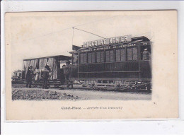 CANET-PLACE: Arrivée D'un Tramway - Très Bon état - Canet Plage