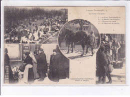 LANGRES: La Foire, Le Marché, L'examen, Le Marchand - état - Langres