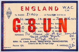 Ad9139 - GREAT BRITAIN - RADIO FREQUENCY CARD -  1950 - Radio