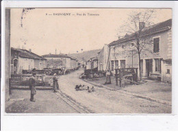 SAUVIGNY: Rue De Traveron - Très Bon état - Autres & Non Classés