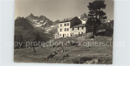 12589620 Zermatt VS Berghof Findelengletscher Gabelhoerner Zinal Rothorn Zermatt - Autres & Non Classés