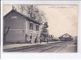 NAUSSAC: La Gare - état - Altri & Non Classificati