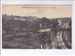 CARCENAC-PEYRALES: La Gare Route De Carmaux - Très Bon état - Other & Unclassified