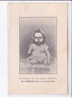 LAMBERSART: Souvenir De La Petite Jenny, 10 Décembre 1902 - Très Bon état - Lambersart