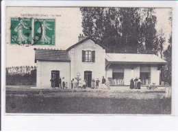 SANCERGUES: La Gare - état - Sancergues