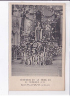 HANNAPPES: Souvenir De La Fête Du 13 Octobre 1929, église - Très Bon état - Andere & Zonder Classificatie