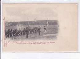 GUINGAMP: Fête Du 48e Régiment D'infantrie, Le Drapeau Actuel Et Ceului De La 48e Demi-brigade 1800 - Très Bon état - Guingamp