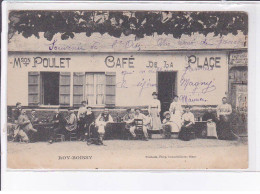 ROY-BOISSY: Monsieur Poulet Café De La Place - Très Bon état - Other & Unclassified