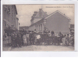 CHAMPAGNE-sur-SEINE: Sortie Des écoles - Très Bon état - Andere & Zonder Classificatie