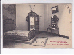 NANCY: Exposition D'art Décoratif De 1904, Flerez, Chambre à Coucher De Jeune Fille  (Art Nouveau) - Très Bon état - Nancy