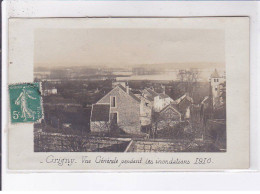 GRIGNY: Vue Générale Pendant Les Inondations 1910 - Très Bon état - Grigny