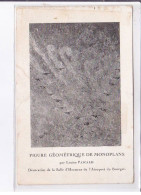 BOURGET: Figure Géométrique De Monoplans Par Louise Pascalis Autographe Aviation - Très Bon état - Other & Unclassified