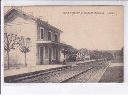 SAINT-VINCENT-de-CONEZAC: La Gare - Très Bon état - Other & Unclassified