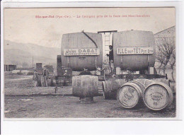 ILLE-sur-TET: Le Canigou Pris De La Gare Des Marchandises (Jules DABAT, Commissionaire En Vins)- Très Bon état - Andere & Zonder Classificatie