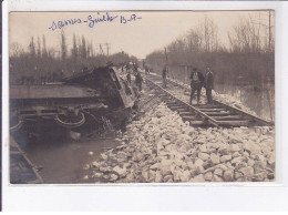 SAMES - GUICHE: Accident De Chemin De Fer (lot De 4 CPA) - état - Otros & Sin Clasificación