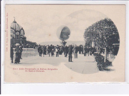 NICE: Jetée-promenade Et Ballon Dirigeable De Santos-dumont - Bon état (bas De La Carte Avec Défaut) - Autres & Non Classés