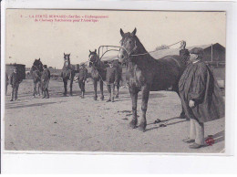 LA FERTE-BERNARD: Embarquement De Chevaux Percherons Pour L'amérique - Très Bon état - La Ferte Bernard