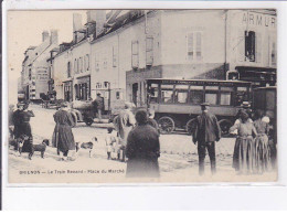 BRIENON: Le Train Renard, Place Du Marché - Très Bon état - Brienon Sur Armancon