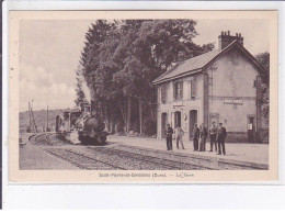 SAINT-PIERRE-des-CORNIERES: La Gare - Très Bon état - Sonstige & Ohne Zuordnung