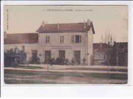 GIRONCOURT-sur-VRAINE: La Gare Et Le Café - Très Bon état - Altri & Non Classificati