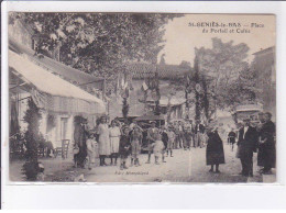 SAINT-GENIS-le-BAS: Place Du Portail Et Cafés - Très Bon état - Sonstige & Ohne Zuordnung