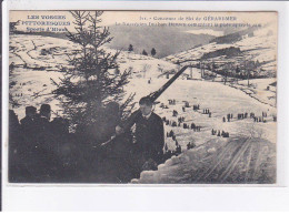 GERARDMER: Concours De Ski , Le Norvégien Duchan Hansan Remontant La Piste Après Le Saut - Très Bon état - Gerardmer