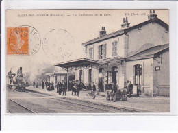 SAINT-POL-de-LEON: Vue Intérieure De La Gare - Très Bon état - Saint-Pol-de-Léon