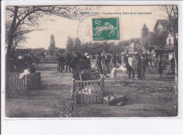 PORNIC: La Place Leray, Foire De La Saint-andré - état - Pornic