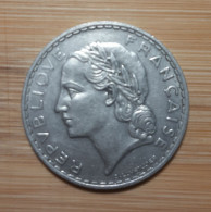 (N-0093) - IIIème République -  5 Francs 1933 - Nickel - 5 Francs