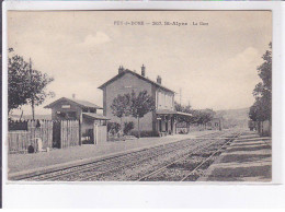 SAINT-ALYRE: La Gare - Très Bon état - Autres & Non Classés