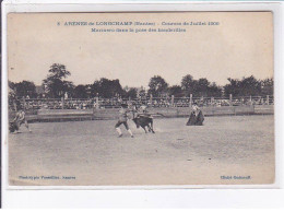 LONGCHAMP: Arène De Longchamp, Courses De Juillet 1906, Marinero Dans La Pose Des Banderilles - Andere & Zonder Classificatie