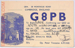 Ad9143 - GREAT BRITAIN - RADIO FREQUENCY CARD - England - 1950 - Radio