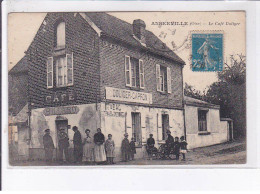 ANSERVILLE: Le Café Doliger - état - Autres & Non Classés