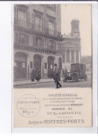 PARIS: Société Générale 107 Rue Lafayette, Service De Coffres-forts - Très Bon état - Autres Monuments, édifices