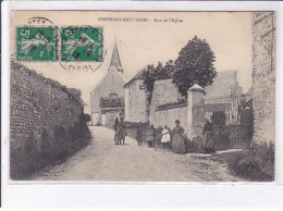 FONTENAY-MAUVOISIN: Rue De L'église - état - Autres & Non Classés