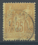 Lot N°82879   N°92, Oblitéré Cachet à Date à Déchiffrer - 1876-1898 Sage (Type II)