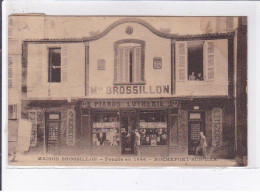 ROCHEFORT-sur-MER: Maison Brossillon, Fondée En 1846, Pianos Lutherie, Phono - Très Bon état - Rochefort